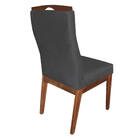 Conjunto 07 Cadeiras Para Sala De Jantar Ricco Estofada Madei