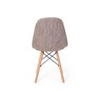 Conjunto 08 Cadeiras Eiffel Botonê Special Estofada Base Made