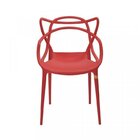 Conjunto 10 Cadeiras Allegra Vermelho