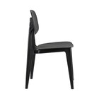 Conjunto 10 Cadeiras Cátia Polipropileno Preto