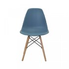 Conjunto 10 Cadeiras Eiffel Pp Base Madeira