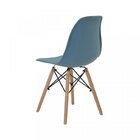 Conjunto 10 Cadeiras Eiffel Pp Base Madeira