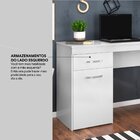 Conjunto 10 Escrivaninhas Com Vitória 1 Gaveta 1 Porta 120cm