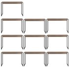 Conjunto 10 Escrivaninhas Iron 120cm Industrial