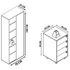 Conjunto 10 Para Escritorio 03 Peças Pp Milani Store