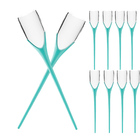 Conjunto 12 Beach Taças Fixar Areia Praia Bebidas Champagne V