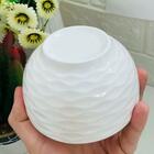 Conjunto 12 Bowls 400ml Porcelana Branca Lyor New Bone Lagos