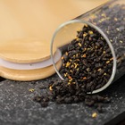 Conjunto 12 Potes Em Vidro Redondo E Tampa Hermética Bambu