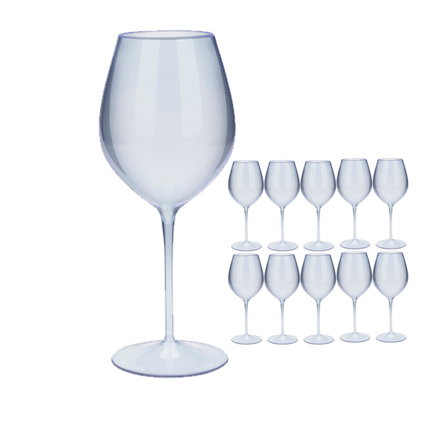 Conjunto 12 Taça Vinho Cristal Aniversário Champanhe Eventos