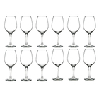 Conjunto 12 Taças De Vidro Lira 460ml Class Home