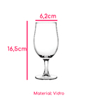 Conjunto 12 Taças Vidro Zion 300ml Class Home