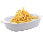 Conjunto 12 Travessas Melamina Branca Com Alça Oval 31,5x18cm