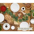 Conjunto 12 Xícaras De Café Com Pires 80ml Porcelana Em Relev