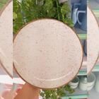 Conjunto 12pçs Pratos De Porcelana Tramontina Rústico Marrom