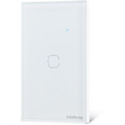Conjunto Interruptor 1  interruptor 10A 4x2 Branco EIW 1001 Intelbras