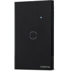 Conjunto Interruptor 1  interruptor 10A 4x2 Preto EIW 1001 Intelbras