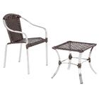 Conjunto 1 Cadeira Toquio 1 Mesa Baixa Colombia Para Área Ext