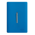 Conjunto 1 Interruptor Paralelo 4X2 Azul Fosco Dicompel