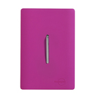 Conjunto 1 Interruptor Paralelo Cromado 4X2 Dicompel