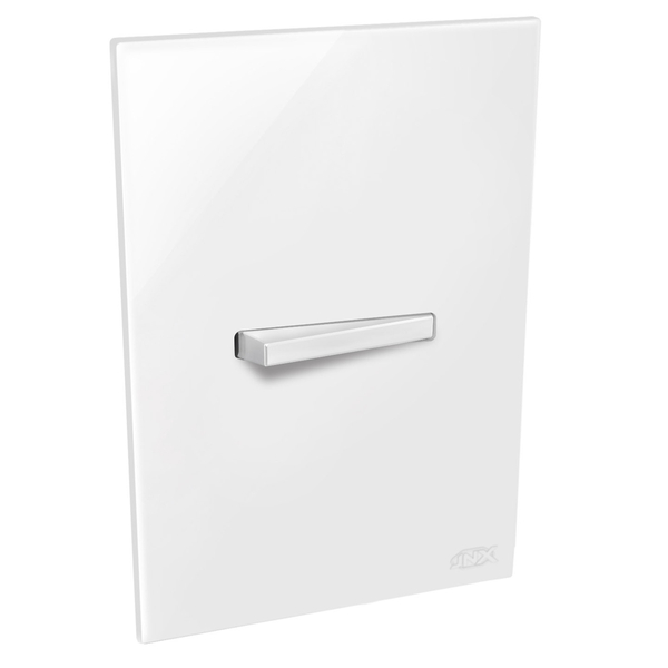 Conjunto 1 Interruptor Paralelo - Jnx Legacy R - Branco Lbb03r