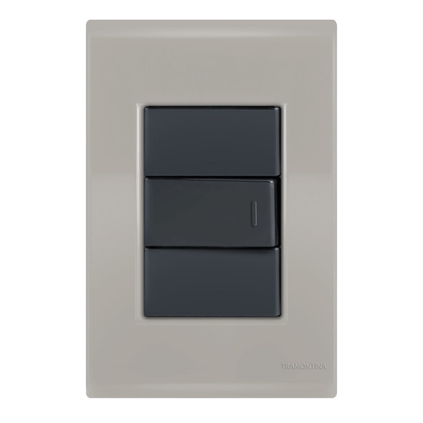 Conjunto 1 Interruptor Paralelo - Tramontina Liz Fendi / Graf