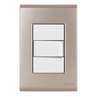 Conjunto 1 Interruptor Paralelo - Tramontina Liz Ouro Velho /