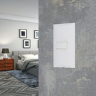 Conjunto 1 Interruptor Simples 10A Branco Brava! Iriel