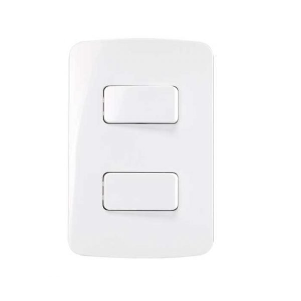 Conjunto 1 Interruptor Simples + 1 Interruptor Paralelo 4x2 B