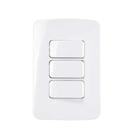 Conjunto 1 Interruptor Simples + 2 Interruptor Paralelo 4x2 B