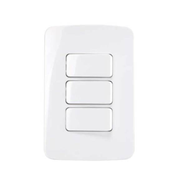 Conjunto 1 Interruptor Simples + 2 Interruptor Paralelo 4x2 B