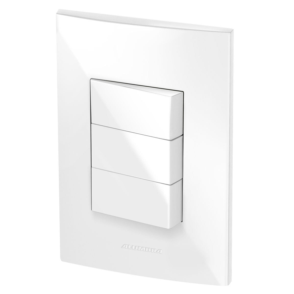 Conjunto 1 Interruptor Simples + 2 Paralelos - Alumbra Inova