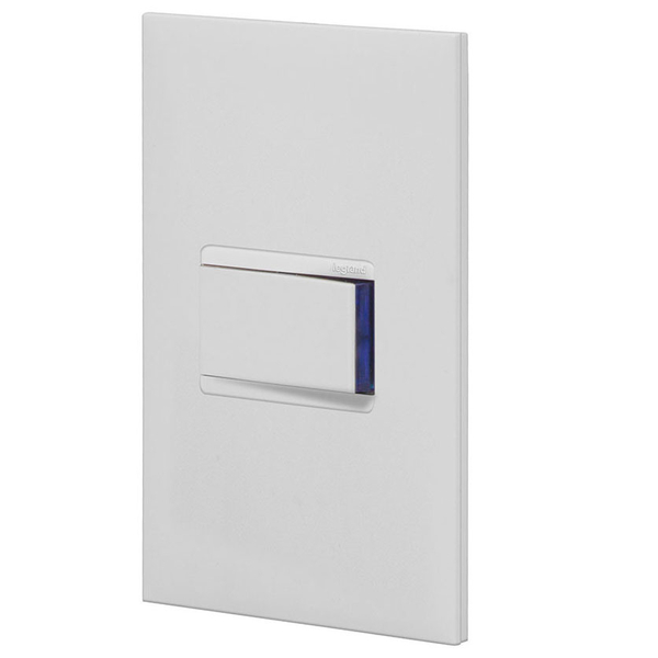 Conjunto 1 Interruptor Simples - Branco - Pial Plus +