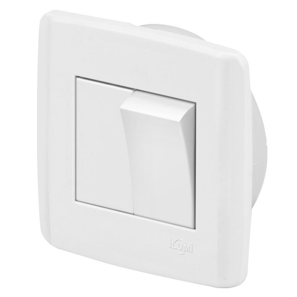 Conjunto 1 Interruptor Simples - Ilumi Slim Móveis - Ism001