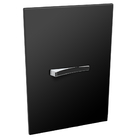 Conjunto 1 Interruptor Simples - Jnx Legacy C - Preto Fosco E