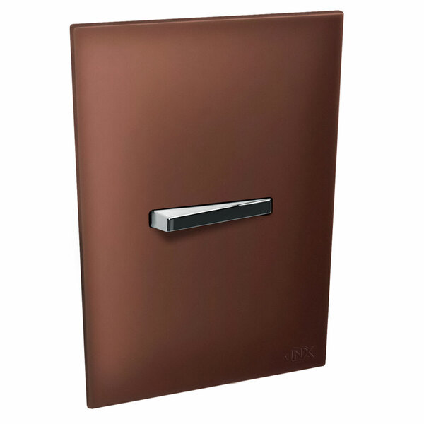 Conjunto 1 Interruptor Simples - Jnx Legacy R - Aço Corten E