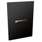 Conjunto 1 Interruptor Simples - Jnx Legacy R - Preto Fosco E