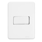 Conjunto 1 Interruptor Simples - Perlex Nova Aros - 7381