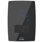 Conjunto 1 Interruptor Touch Ir + 1 Tomada 20a - Diamond 4x2