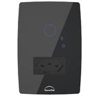 Conjunto 1 Interruptor Touch Wi-fi + 1 Tomada 10a - Diamond 4