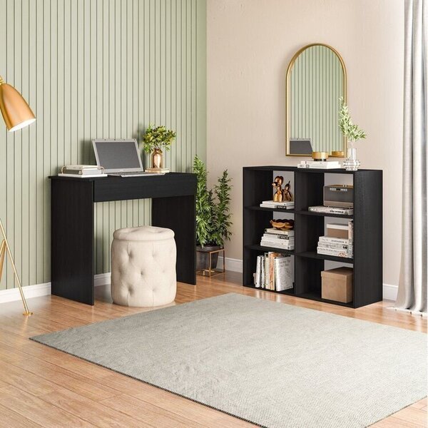 Conjunto 1 Mesa Escrivaninha 1 Gaveta Sevilha E 1 Estante Mul