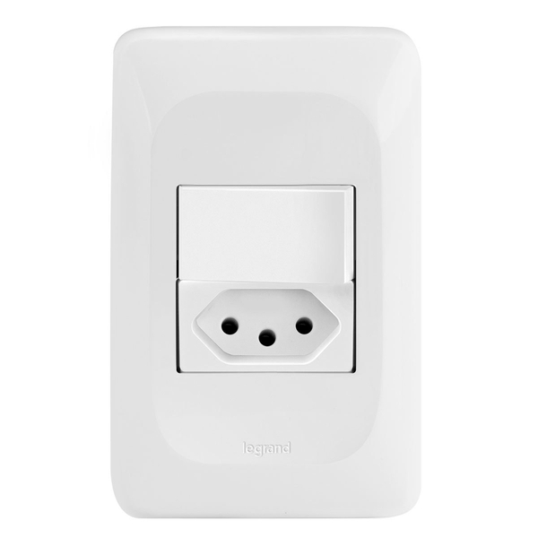 Conjunto 1 Paralelo + 1 Tomada 20a - Pial Pop - Pp014