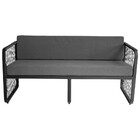 Conjunto 1 Poltrona 1 Namoradeira E 1 Mesa De Centro Santiago