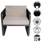 Conjunto 1 Poltrona 1 Namoradeira E 1 Mesa De Centro Santiago