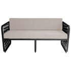 Conjunto 1 Poltrona 1 Namoradeira E 1 Mesa De Centro Santiago