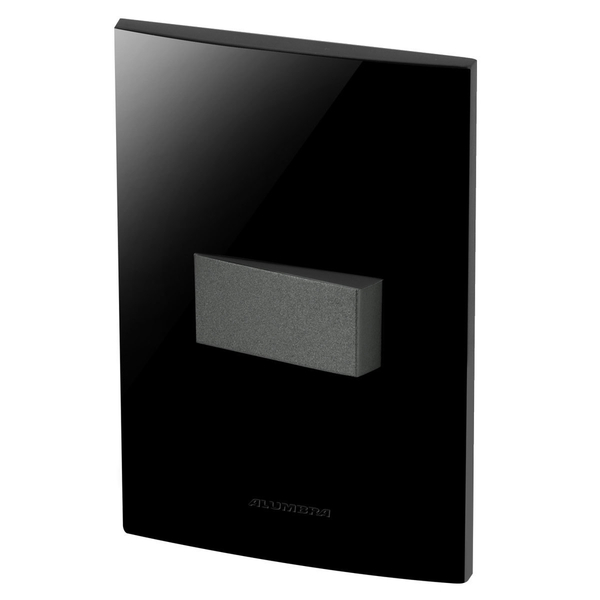 Conjunto 1 Pulsador Campainha - Inova Black / Grafite - Bpg36