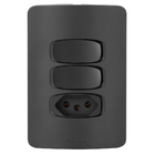 Conjunto 1 Simples + 1 Paralelo + 1 Tomada 10a - Alumbra Grac