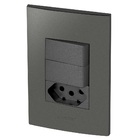 Conjunto 1 Simples + 1 Paralelo + 1 Tomada 20a - Inova Grafit