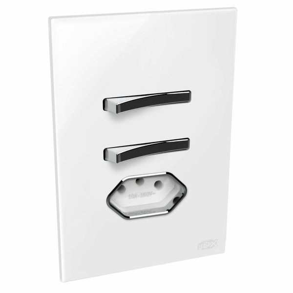 Conjunto 1 Simples + 1 Paralelo + 1 Tomada 20a - Jnx Legacy C