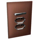 Conjunto 1 Simples + 2 Tomadas 10a - Jnx Legacy R - Aço Corte