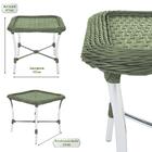 Conjunto 1 Sofá A30 Varanda Aluminio E Fibra Verde Estonado 1